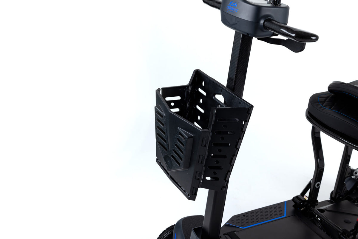 Quick Release Folding Basket for Mobility Scooters