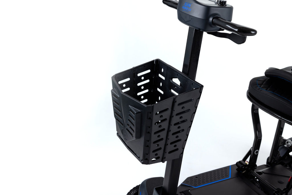 Quick Release Folding Basket for Mobility Scooters